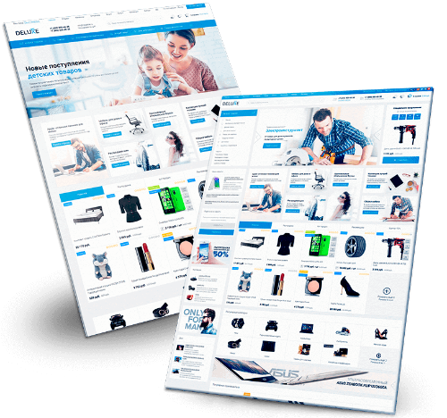 Интернет-магазин Deluxweb